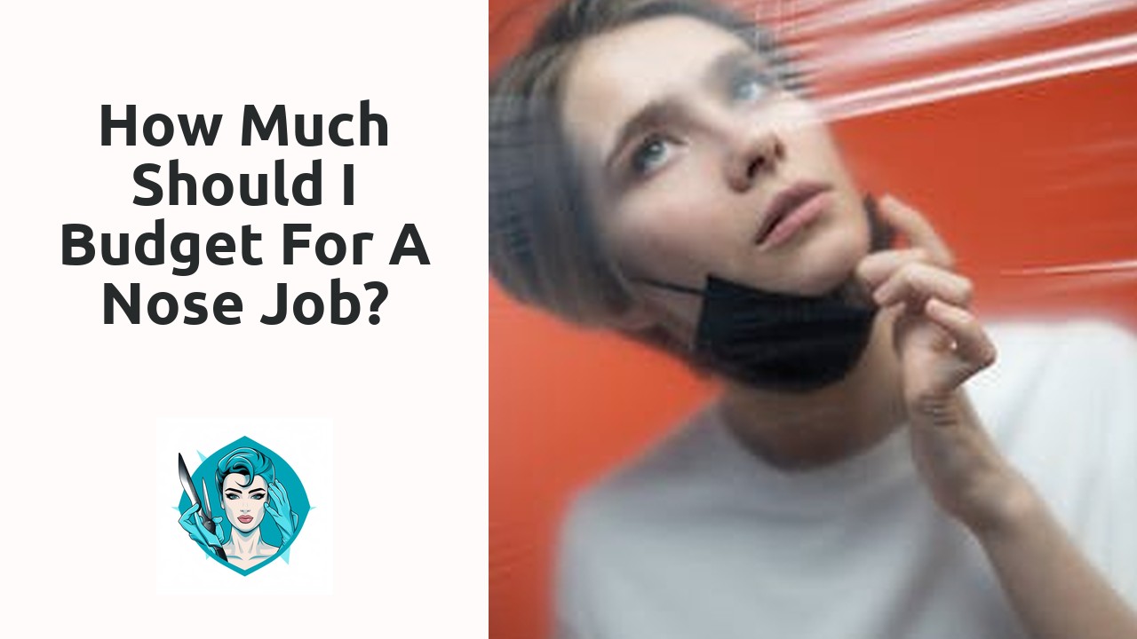 How much should I budget for a nose job?