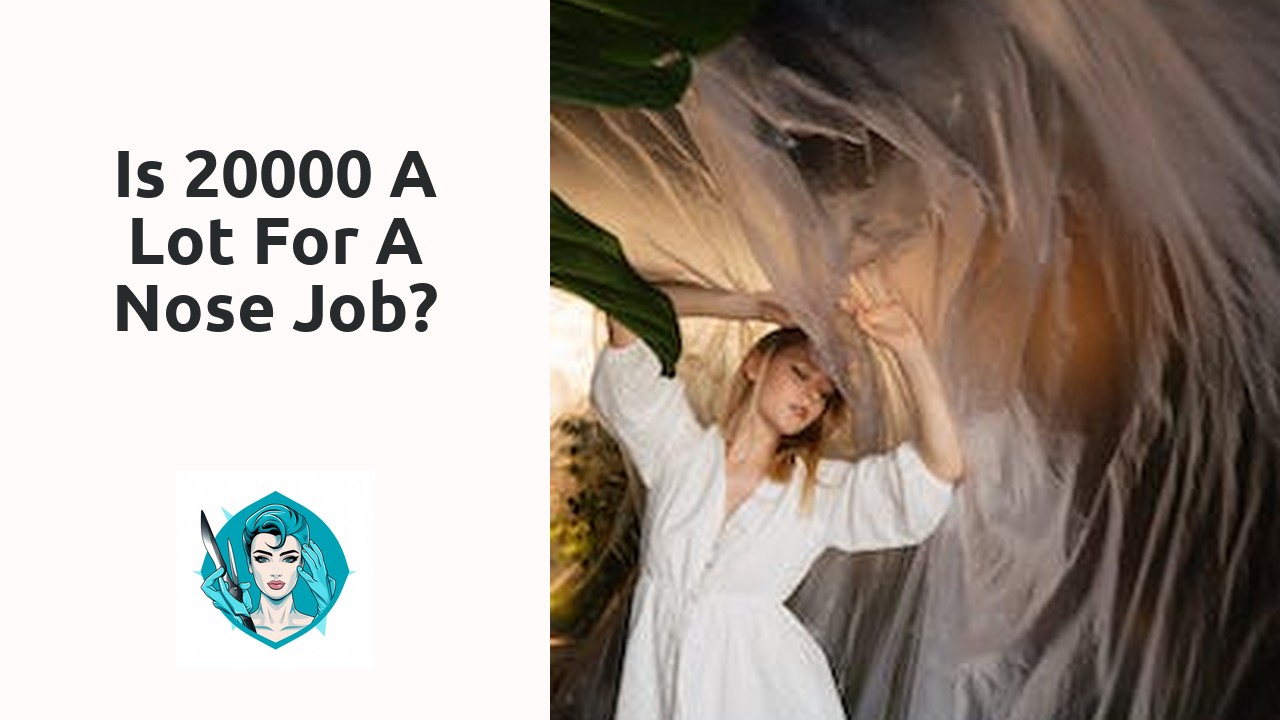 Is 20000 a lot for a nose job?