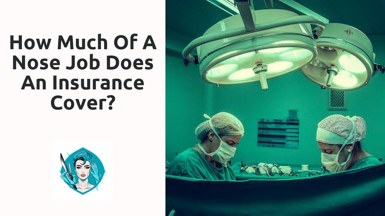 How much of a nose job does an insurance cover?